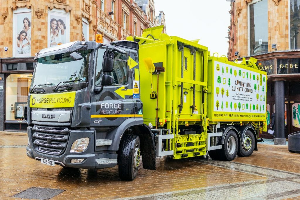 forge recycling lorry
