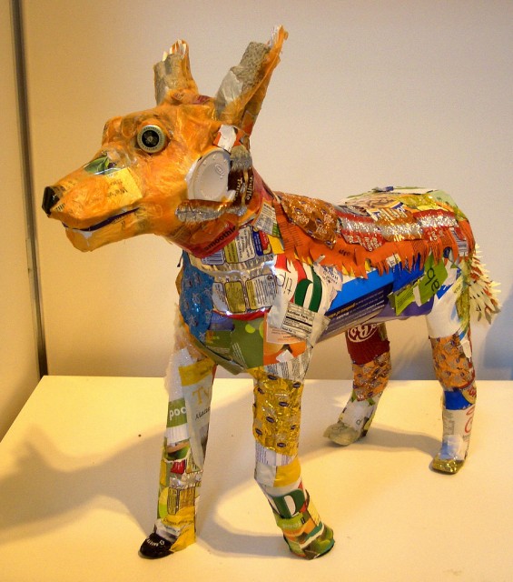 This Beautiful Art Is Made From Recycled Waste